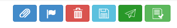 Edit-mode button bar